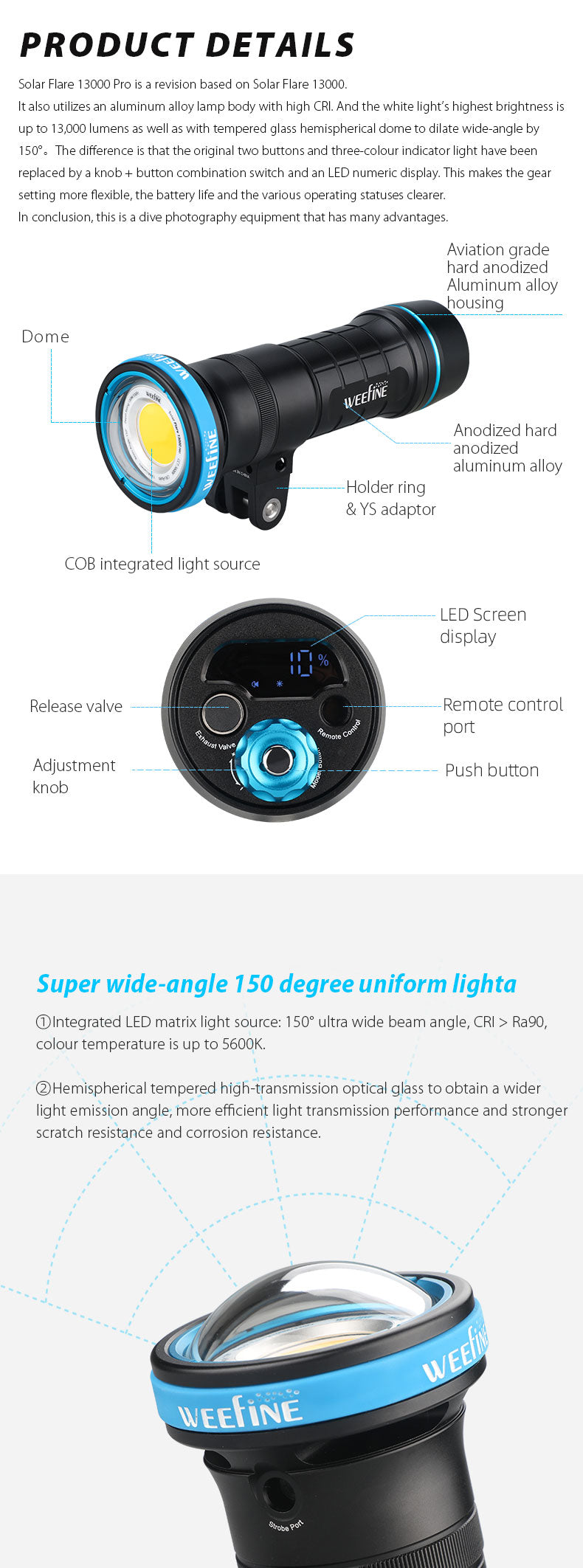 WF094 Solar Flare 13000 Pro Video Light 7